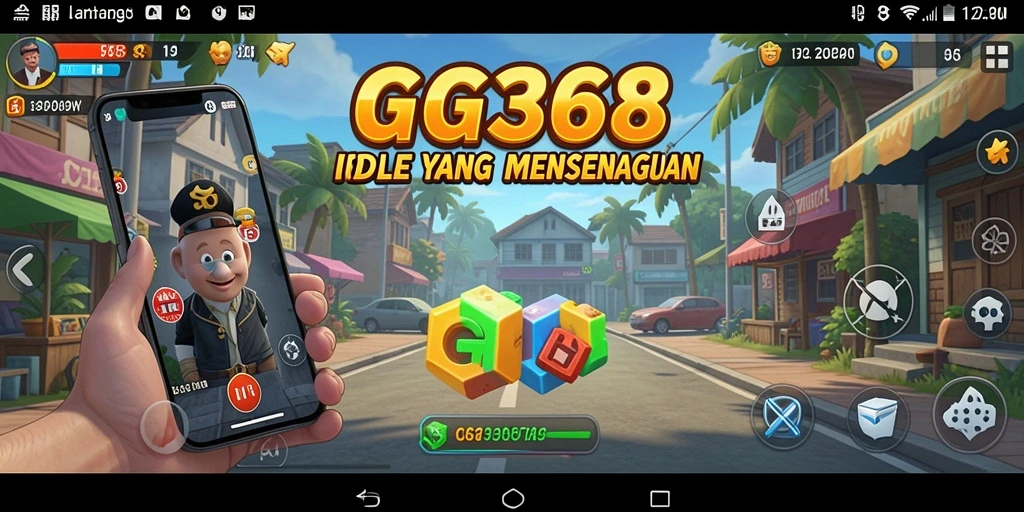 Screenshot GG368 menunjukkan gameplay Idle yang menarik dan mudah.