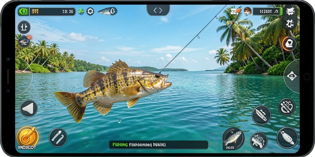 Tangkapan ikan dan aksi memancing seru di INDSLOT.