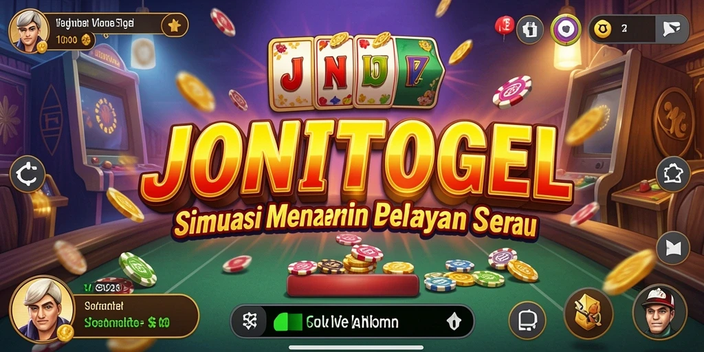 Screenshot dari gameplay <strong>JONITOGEL</strong> yang menampilkan momen seru dalam simulasi.