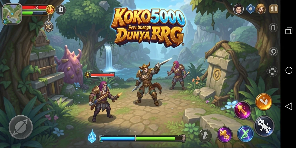 Tampilan permainan KOKO5000 yang mendebarkan dan penuh aksi.