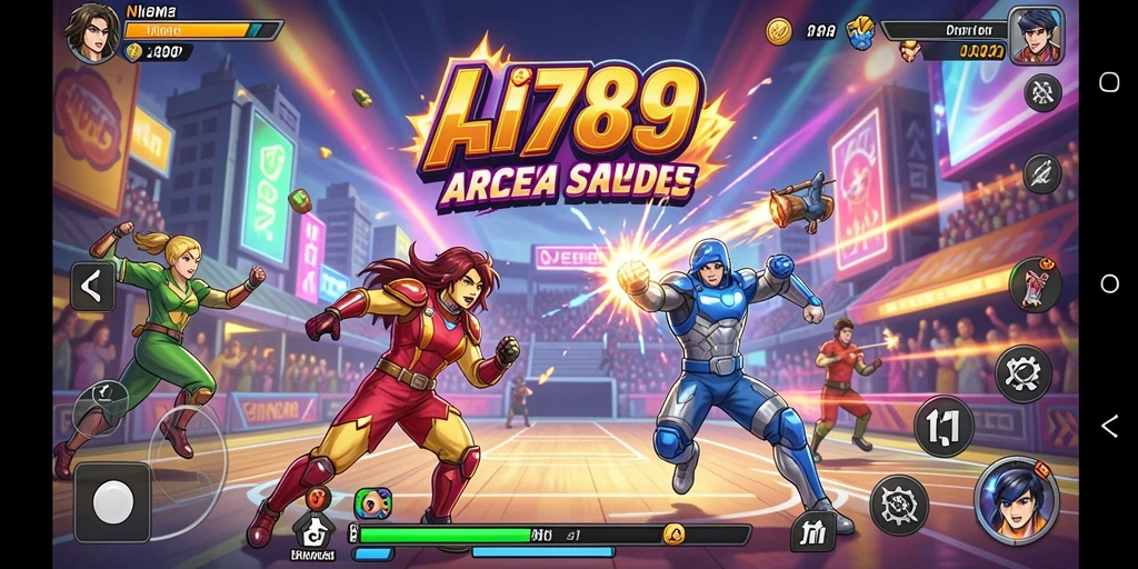 Tampilan gameplay LI789 yang penuh aksi dan tantangan seru.