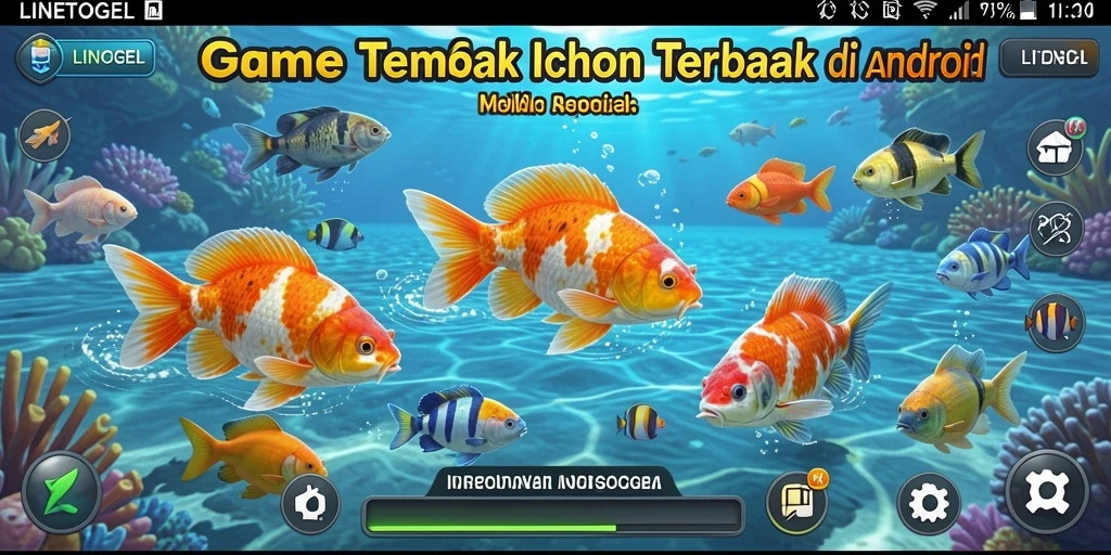 Gameplay seru Tembak Ikan di LINETOGEL dengan grafis menarik.