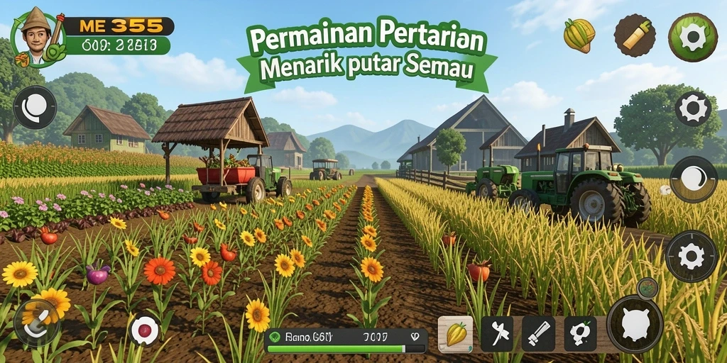 Tampilan gameplay ME355 yang menarik dan interaktif.